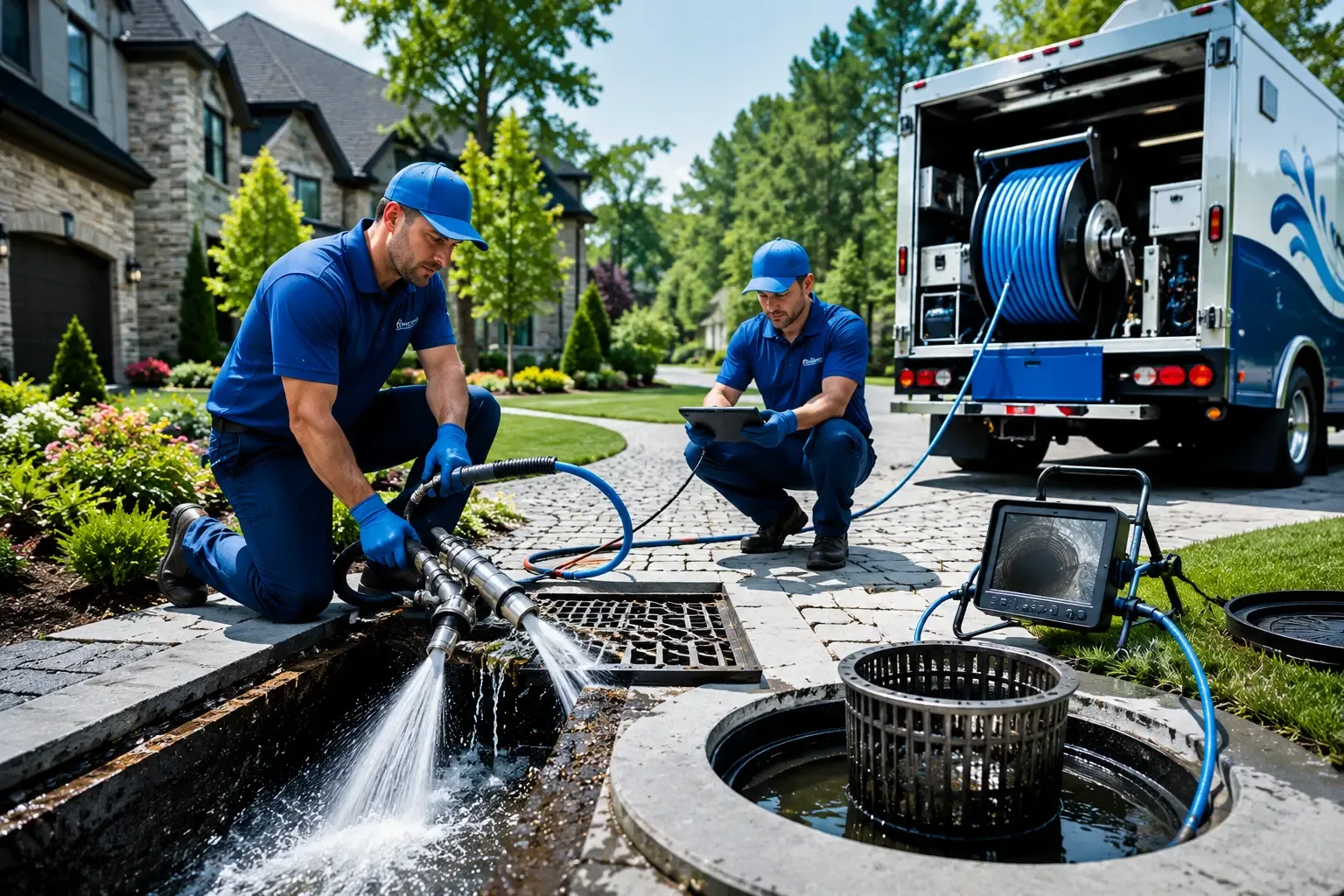 Local outdoor drain cleaning professionals in Nemacolin, PA